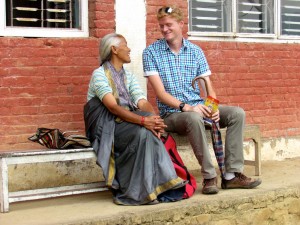 Student in Kathmandu